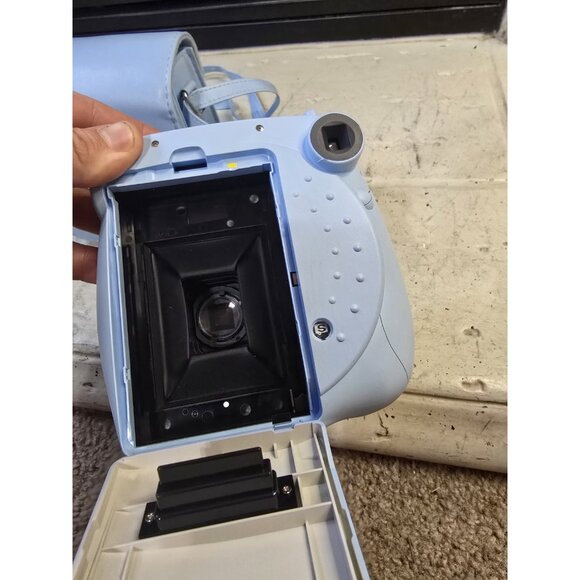 FUJIFILM INSTAX MINI 7S Instant Camera BLUE ~ With Case - Tested - Picture 11 of 16